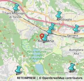 Mappa Via O. Borgesa, 10051 Avigliana TO, Italia (2.82909)