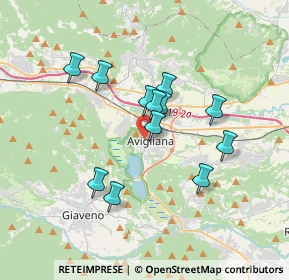 Mappa Via O. Borgesa, 10051 Avigliana TO, Italia (2.94083)