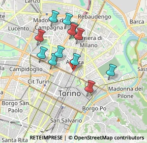 Mappa Via Carlo Noè, 10152 Torino TO, Italia (1.65167)