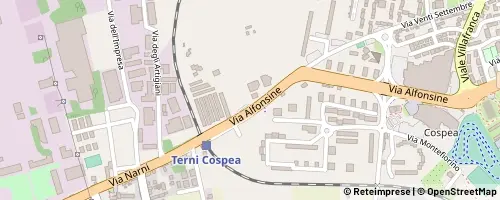 Mappa Terni