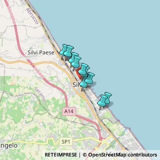 Mappa Via Cipriani, 64028 Silvi TE, Italia (1.01364)