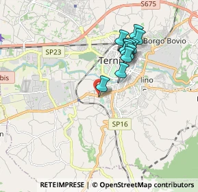Mappa CENTRO COMM.LE COSPEA, 05100 Terni TR, Italia (1.65583)
