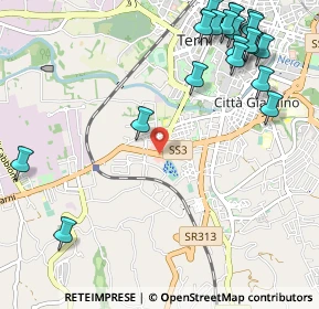 Mappa CENTRO COMM.LE COSPEA, 05100 Terni TR, Italia (1.507)
