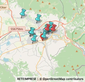 Mappa CENTRO COMM.LE COSPEA, 05100 Terni TR, Italia (2.34455)