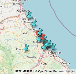 Mappa Via Naz. Adriatica Sud, 64028 Silvi TE, Italia (9.73647)