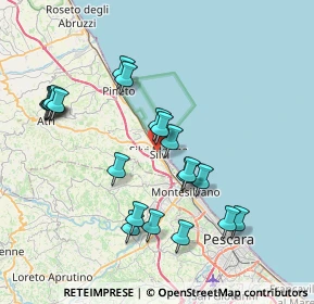 Mappa Via Naz. Adriatica Sud, 64028 Silvi TE, Italia (8.067)