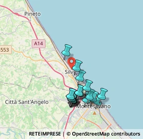 Mappa Piazza Enrico Fermi, 64028 Silvi TE, Italia (3.78)