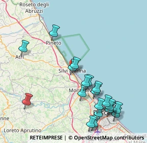 Mappa Piazza Enrico Fermi, 64028 Silvi TE, Italia (9.672)