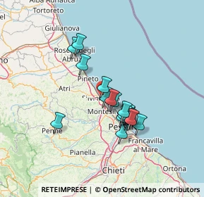 Mappa Piazza Enrico Fermi, 64028 Silvi TE, Italia (11.09722)