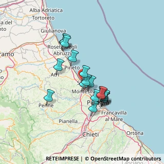 Mappa Piazza Enrico Fermi, 64028 Silvi TE, Italia (11.52053)