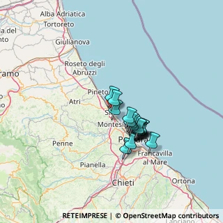 Mappa Piazza Enrico Fermi, 64028 Silvi TE, Italia (10.44833)