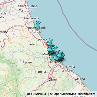 Mappa Piazza Enrico Fermi, 64028 Silvi TE, Italia (9.15933)