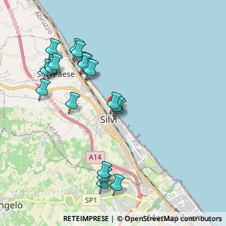 Mappa Piazza Enrico Fermi, 64028 Silvi TE, Italia (2.262)