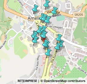 Mappa Via Stylida, 05022 Amelia TR, Italia (0.167)