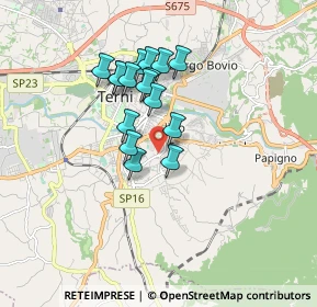 Mappa Viale Trieste, 05100 Terni TR, Italia (1.4275)