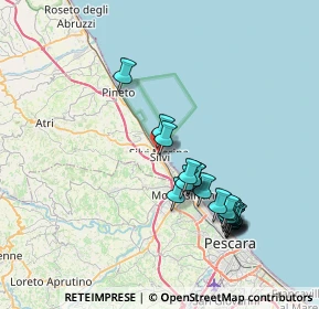 Mappa Via Spezzaferro, 64028 Silvi TE, Italia (7.8215)