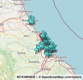 Mappa Via Spezzaferro, 64028 Silvi TE, Italia (9.558)