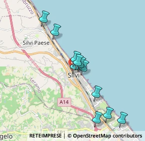 Mappa Via Spezzaferro, 64028 Silvi TE, Italia (1.78727)