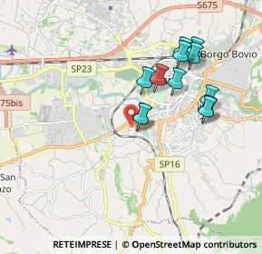 Mappa Via Alfonsine, 05100 Terni TR, Italia (1.74583)