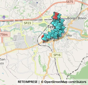 Mappa Via Alfonsine, 05100 Terni TR, Italia (1.432)
