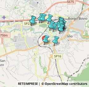 Mappa Via Alfonsine, 05100 Terni TR, Italia (1.6575)