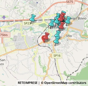 Mappa Via Alfonsine, 05100 Terni TR, Italia (1.88211)