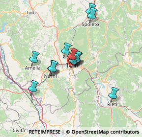 Mappa Via Alfonsine, 05100 Terni TR, Italia (11.045)