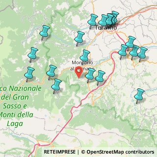 Mappa Via Castello, 64049 Montorio al Vomano TE, Italia (10.4375)