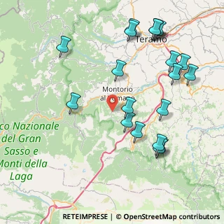 Mappa Via Castello, 64049 Montorio al Vomano TE, Italia (9.8585)