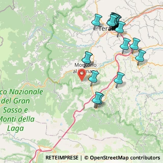 Mappa Via Castello, 64049 Montorio al Vomano TE, Italia (10.41)