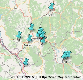 Mappa Via degli Altipiani, 05100 Terni TR, Italia (12.80214)