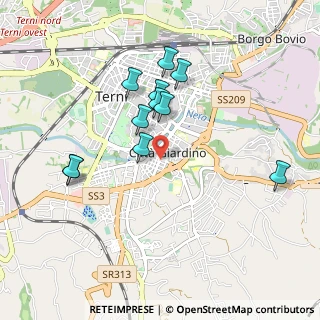 Mappa Via Redipuglia, 05100 Terni TR, Italia (0.91364)