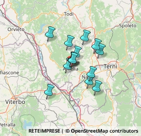 Mappa Via Vincenzo Assettati, 05022 Amelia TR, Italia (9.14143)