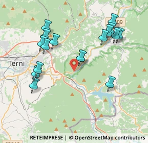 Mappa Via Giuseppe Vasi, 05100 Collestatte Piano TR, Italia (4.26294)