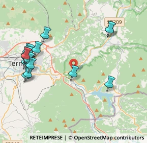 Mappa Via Giuseppe Vasi, 05100 Collestatte Piano TR, Italia (5.054)