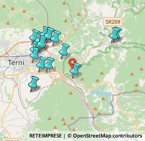 Mappa Via Giuseppe Vasi, 05100 Collestatte Piano TR, Italia (4.17)