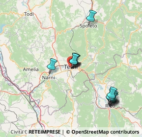 Mappa Via Curtatone, 05100 Terni TR, Italia (15.75)