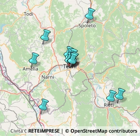 Mappa Via Curtatone, 05100 Terni TR, Italia (11.10308)