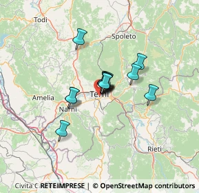Mappa Via Curtatone, 05100 Terni TR, Italia (8.1)