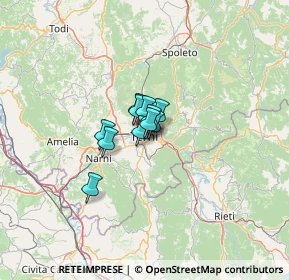 Mappa Via Curtatone, 05100 Terni TR, Italia (5.33)