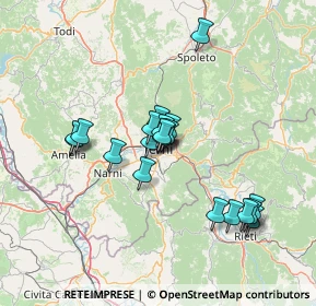 Mappa Via Curtatone, 05100 Terni TR, Italia (12.2935)