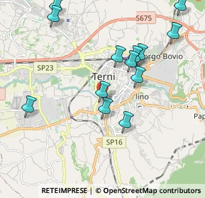 Mappa Via Curtatone, 05100 Terni TR, Italia (2.19846)