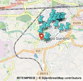 Mappa Via Curtatone, 05100 Terni TR, Italia (0.879)