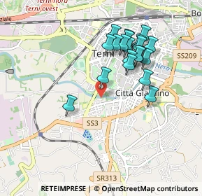 Mappa Via Curtatone, 05100 Terni TR, Italia (0.916)