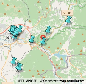 Mappa Via Giuseppe Vasi, 05100 Terni TR, Italia (5.2)