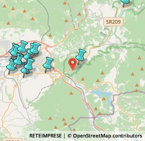 Mappa Via Giuseppe Vasi, 05100 Terni TR, Italia (5.6)