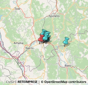 Mappa Via Livenza, 05100 Terni TR, Italia (2.81636)