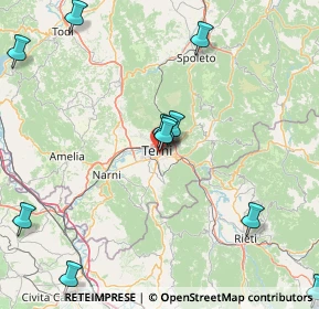 Mappa Via Livenza, 05100 Terni TR, Italia (20.75727)