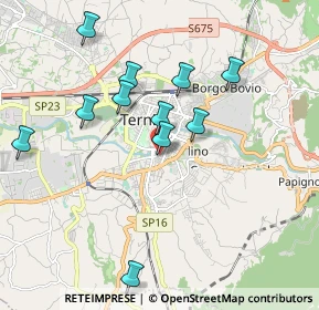 Mappa Via Livenza, 05100 Terni TR, Italia (1.92909)