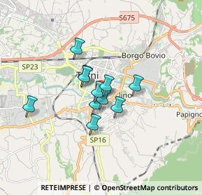 Mappa Via Livenza, 05100 Terni TR, Italia (1.12364)